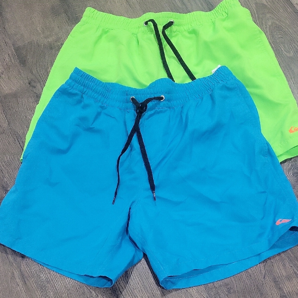 Quiksilver Neon Volley Swim Shorts